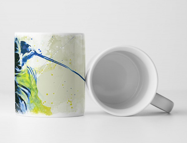 Paul Sinus Art Golf Tasse als Geschenk, Design Sinus Art