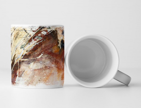 Paul Sinus Art Tasse Geschenk Bild – Abstrakte Augen