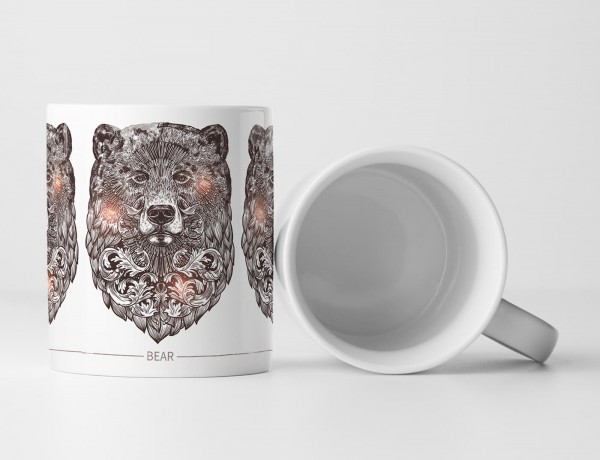 Paul Sinus Art EAU ZONE Motiv Spruch Tasse Geschenk