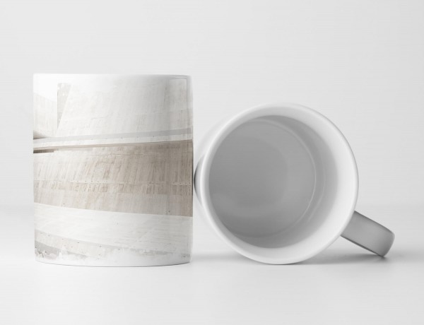 Paul Sinus Art Tasse Geschenk Leerer Raum – moderne Fotografie Architektur