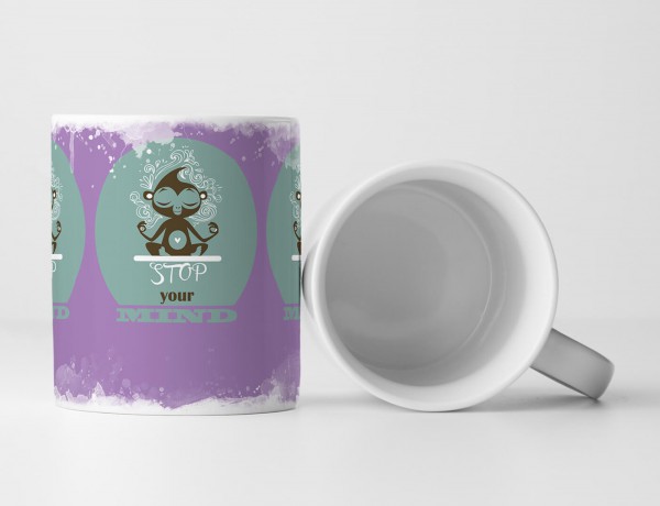 Paul Sinus Art EAU ZONE Motiv Spruch Tasse Geschenk