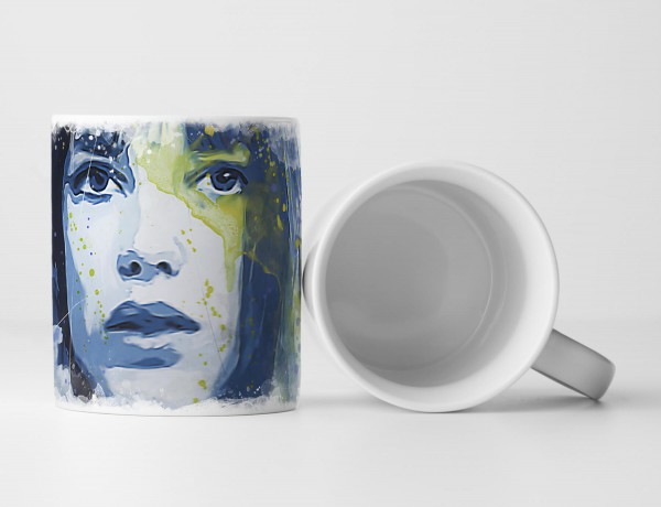 Paul Sinus Art Jane Birkin Tasse als Geschenk, Design Sinus Art