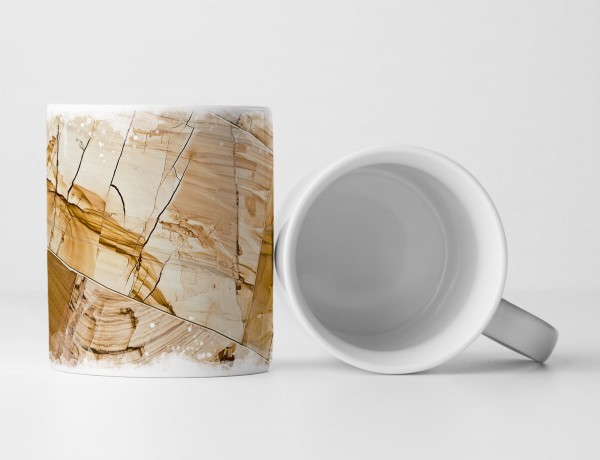 Paul Sinus Art Tasse Geschenk Naturfotografie – Korkplatte im Detail