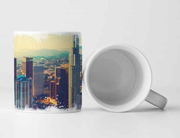 Paul Sinus Art Tasse Geschenk Bild – Downtown L.A