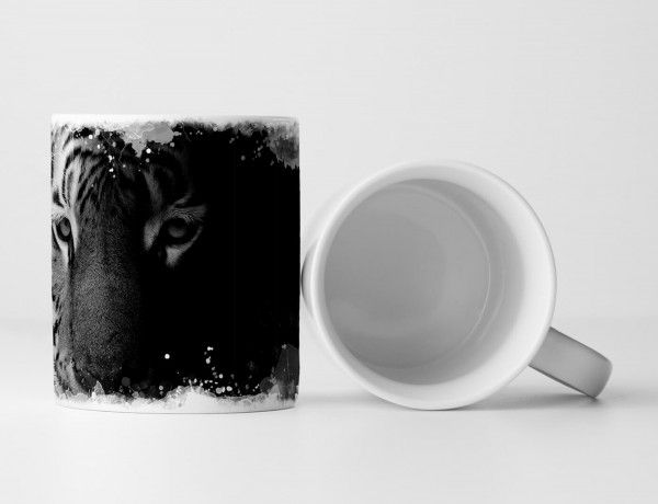 Paul Sinus Art Tasse Geschenk Tierfotografie – Wunderschöner Tigerkopf