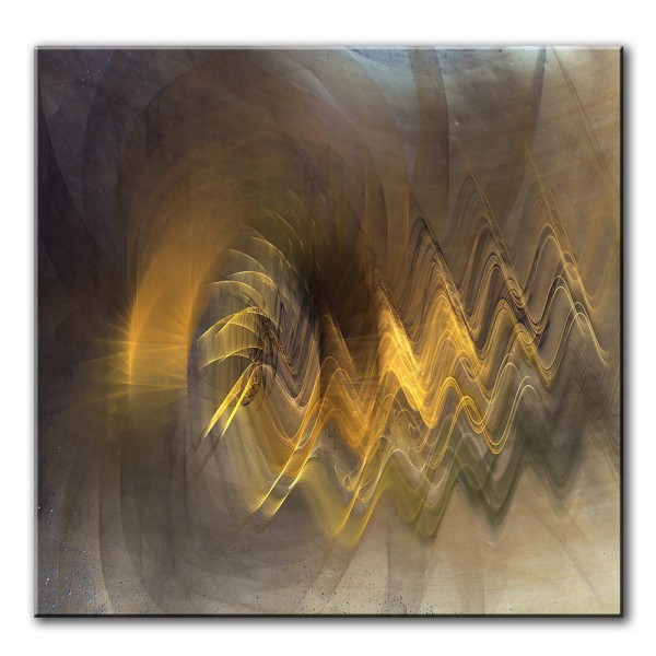 Dunkle Winde, abstrakt, 60x60cm