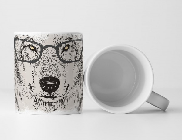 Paul Sinus Art EAU ZONE Motiv Spruch Tasse Geschenk