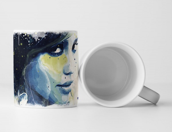 Paul Sinus Art Jessica Alba Tasse als Geschenk, Design Sinus Art