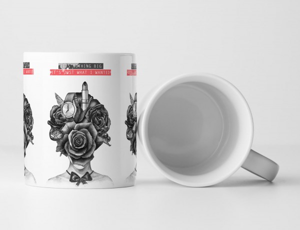 Paul Sinus Art EAU ZONE Motiv Spruch Tasse Geschenk