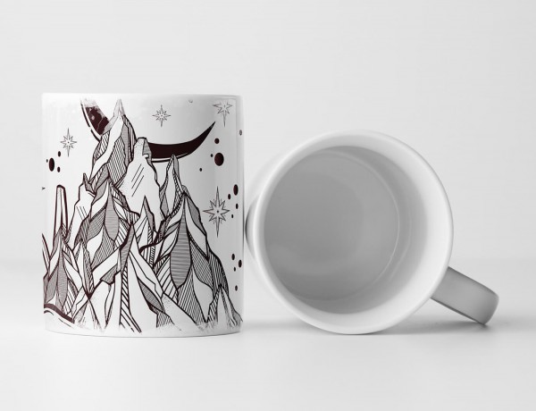 Paul Sinus Art EAU ZONE Motiv Spruch Tasse Geschenk