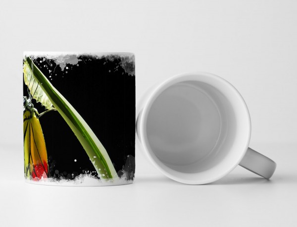 Paul Sinus Art Tasse Geschenk Tierfotografie – Monarchfalter