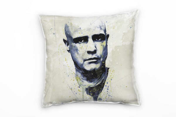 Paul Sinus Art Apocalypse Now Brando Deko Kissen Bezug 40x40cm für Couch Sofa Lounge Zierkissen