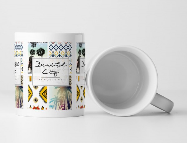 Paul Sinus Art EAU ZONE Motiv Spruch Tasse Geschenk