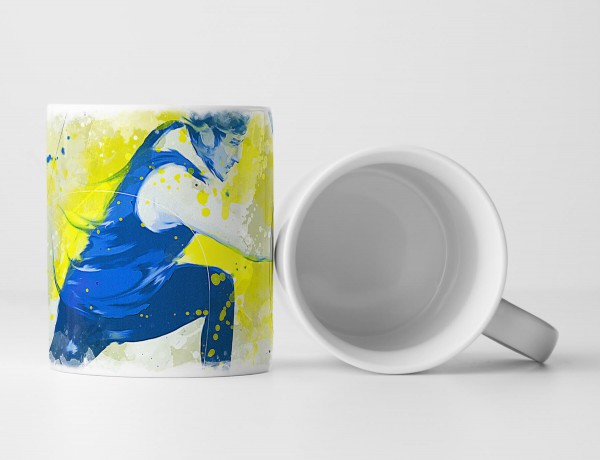 Paul Sinus Art Rudern Tasse als Geschenk, Design Sinus Art