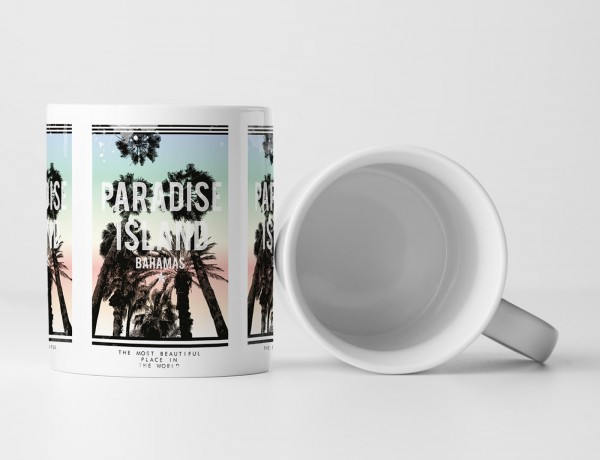 Paul Sinus Art EAU ZONE Motiv Spruch Tasse Geschenk