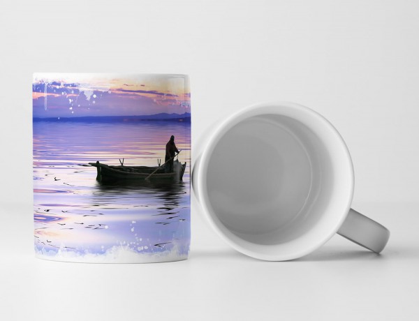 Paul Sinus Art Tasse Geschenk Künstlerische Fotografie – Fischer im Meer der Träume