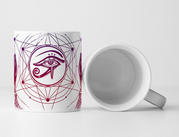 Paul Sinus Art EAU ZONE Motiv Spruch Tasse Geschenk