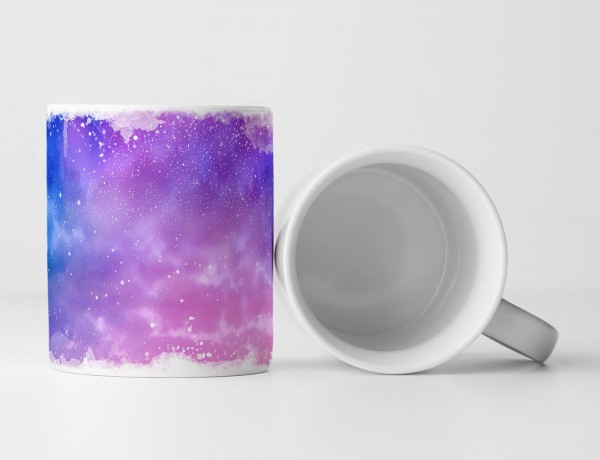 Paul Sinus Art Tasse Geschenk Künstlerische Fotografie – Farbenfroher Sternenhimmel