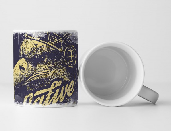 Paul Sinus Art EAU ZONE Motiv Spruch Tasse Geschenk