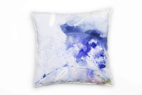 Paul Sinus Art Ice Bear IV Deko Kissen Bezug 40x40cm für Couch Sofa Lounge Zierkissen