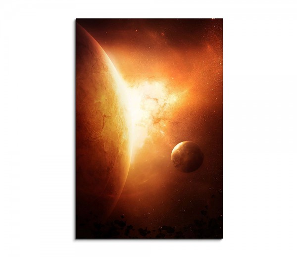 Paul Sinus Art Explosion Impact Space Fantasy Art 90x60cm