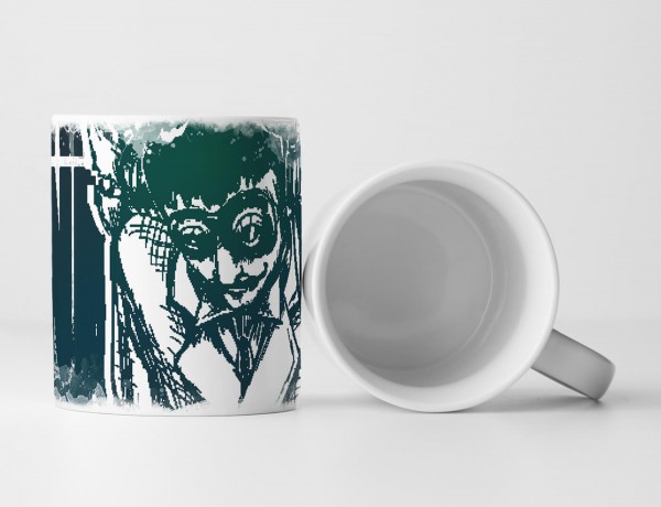 Paul Sinus Art EAU ZONE Motiv Spruch Tasse Geschenk