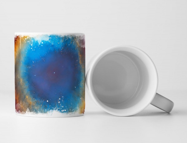 Paul Sinus Art Tasse Geschenk Helix Nebel