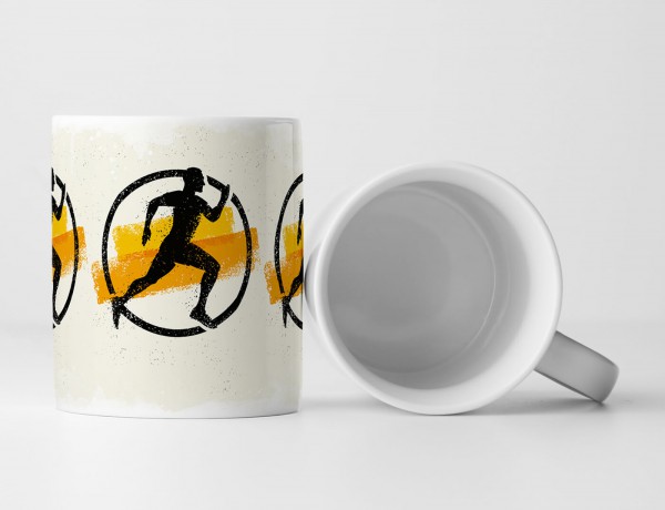 Paul Sinus Art EAU ZONE Motiv Spruch Tasse Geschenk