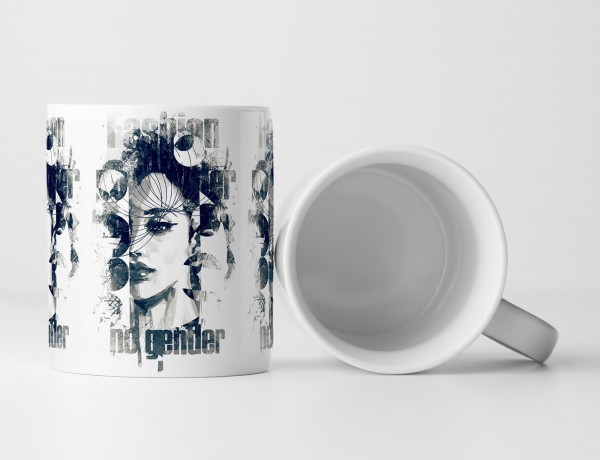 Paul Sinus Art EAU ZONE Motiv Spruch Tasse Geschenk