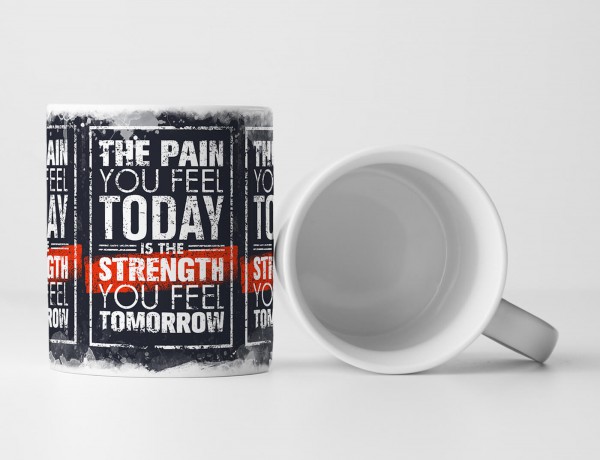 Paul Sinus Art EAU ZONE Motiv Spruch Tasse Geschenk