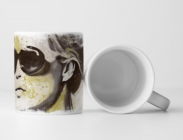 Paul Sinus Art Brigitte Bardot I Tasse als Geschenk, Design Sinus Art