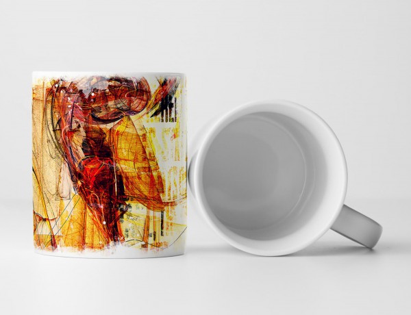 Paul Sinus Art Tasse modern Geschenkidee