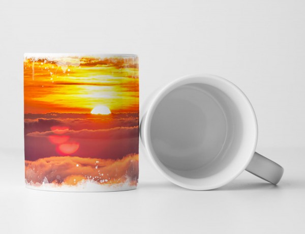 Paul Sinus Art Tasse Geschenk Landschaftsfotografie – Berglandschaft in Thailand