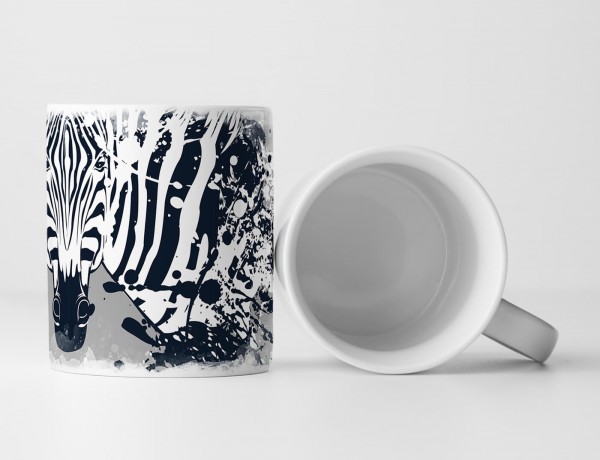 Paul Sinus Art EAU ZONE Motiv Spruch Tasse Geschenk