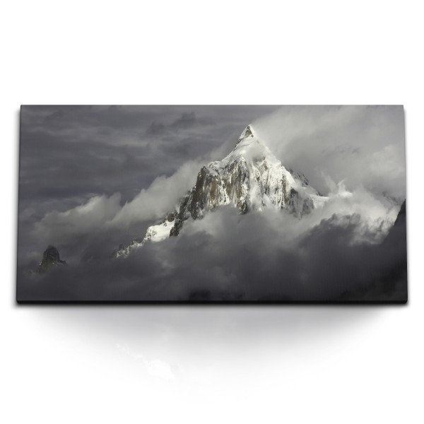 Paul Sinus Art Kunstdruck Bilder 120x60cm Karakoram Gebirge Berggipfel Schneegipfel Asien