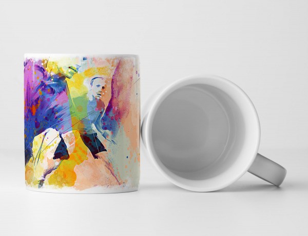 Paul Sinus Art Squash Tasse als Geschenk, Design Sinus Art