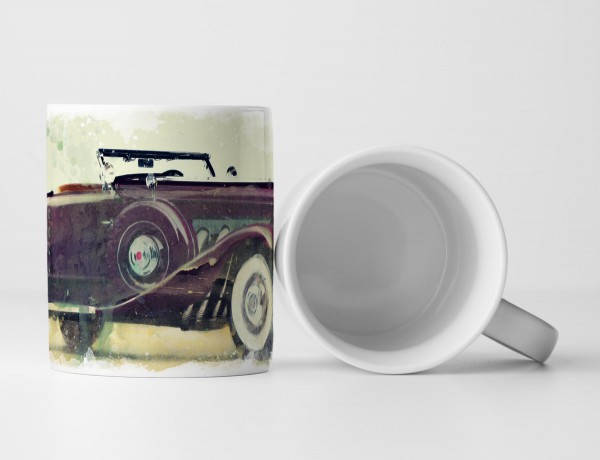 Paul Sinus Art Duesenberg Model Tasse als Geschenk, Design Sinus Art