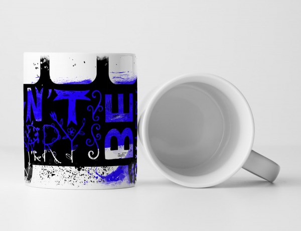 Paul Sinus Art EAU ZONE Motiv Spruch Tasse Geschenk