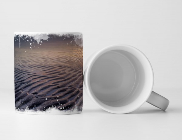 Paul Sinus Art Tasse Geschenk Fotografie – Insel Rügen wolkiger Sonnenaufgang