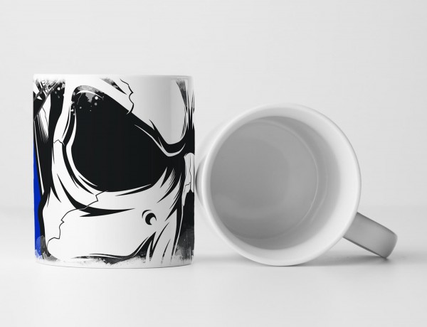 Paul Sinus Art EAU ZONE Motiv Spruch Tasse Geschenk