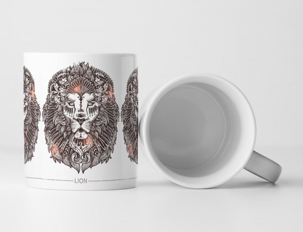 Paul Sinus Art EAU ZONE Motiv Spruch Tasse Geschenk