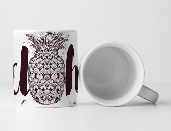 Paul Sinus Art EAU ZONE Motiv Spruch Tasse Geschenk