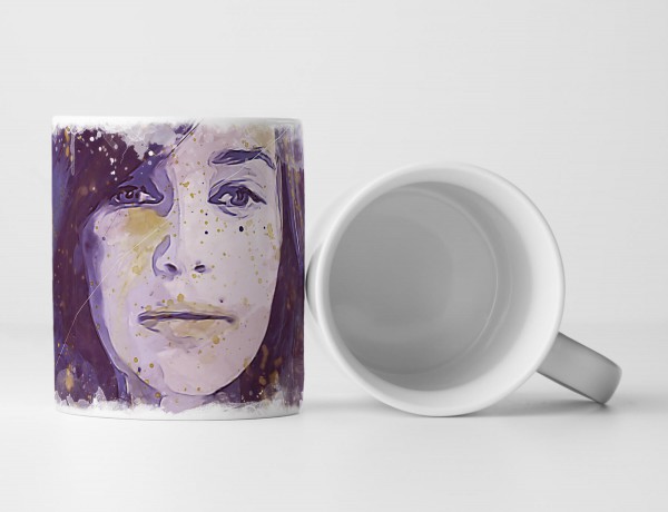 Paul Sinus Art Emilia Clarke II Tasse als Geschenk, Design Sinus Art