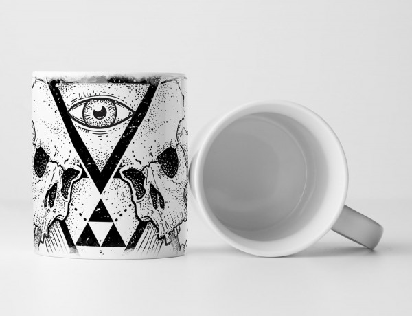 Paul Sinus Art EAU ZONE Motiv Spruch Tasse Geschenk