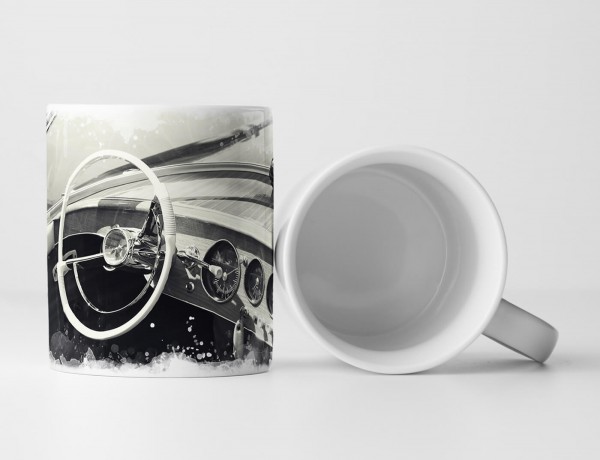 Paul Sinus Art Tasse Geschenk Künstlerische Fotografie – Vintage Luxusboot