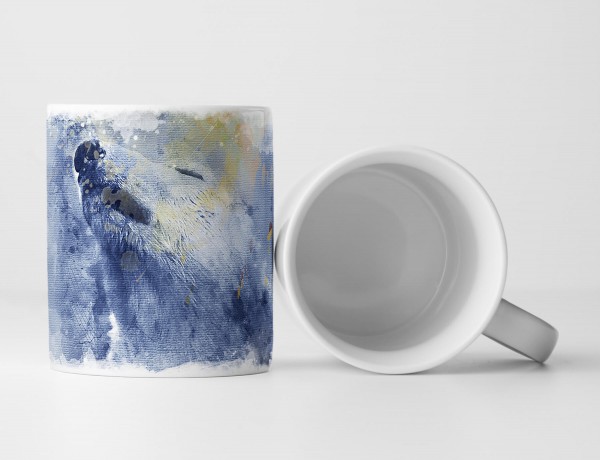 Paul Sinus Art Ice Bear III Tasse als Geschenk, Design Sinus Art