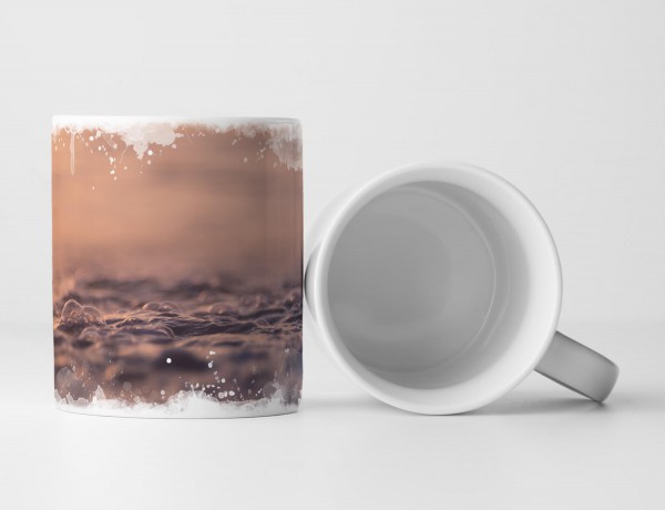 Paul Sinus Art Tasse Geschenk Wasserblasen Nahaufnahme