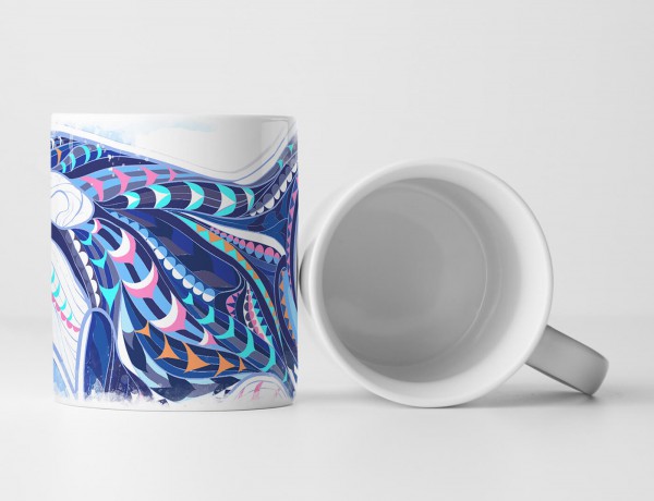 Paul Sinus Art EAU ZONE Motiv Spruch Tasse Geschenk