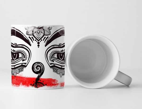 Paul Sinus Art EAU ZONE Motiv Spruch Tasse Geschenk