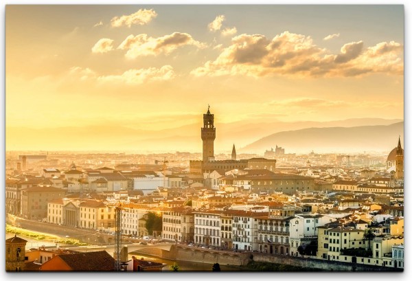 Paul Sinus Art Italien Panorama Wandbild in verschiedenen Größen